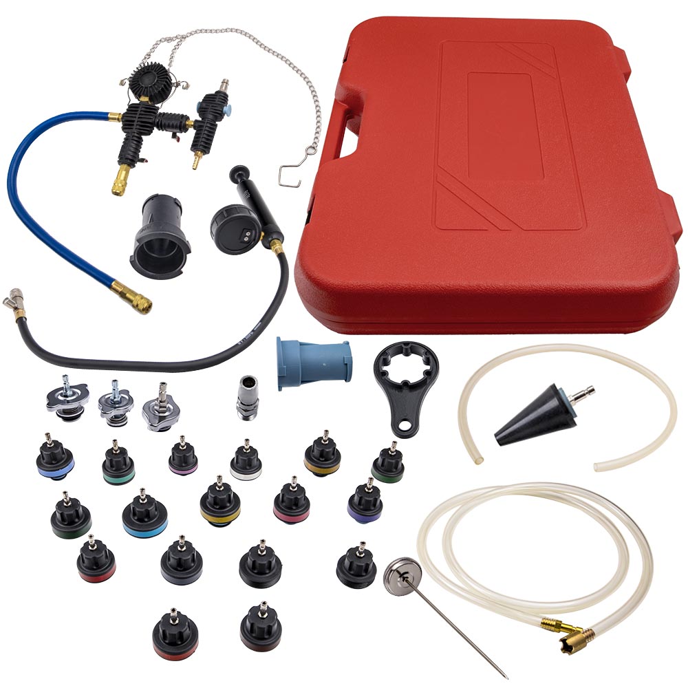 Radiator Pressure Tester - طقم أدوات اختبار ضغط المبرد العالمي