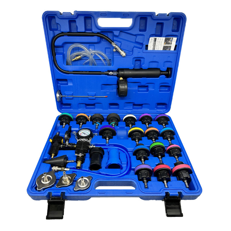 Radiator Pressure Tester - كاشف نظام التبريد الرئيسي ومجموعة أدوات