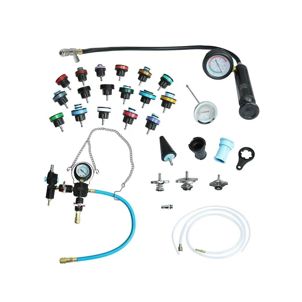 28 قطعة جهاز اختبار ضغط المبرد - مراجعة Radiator Pressure Tester وسعره