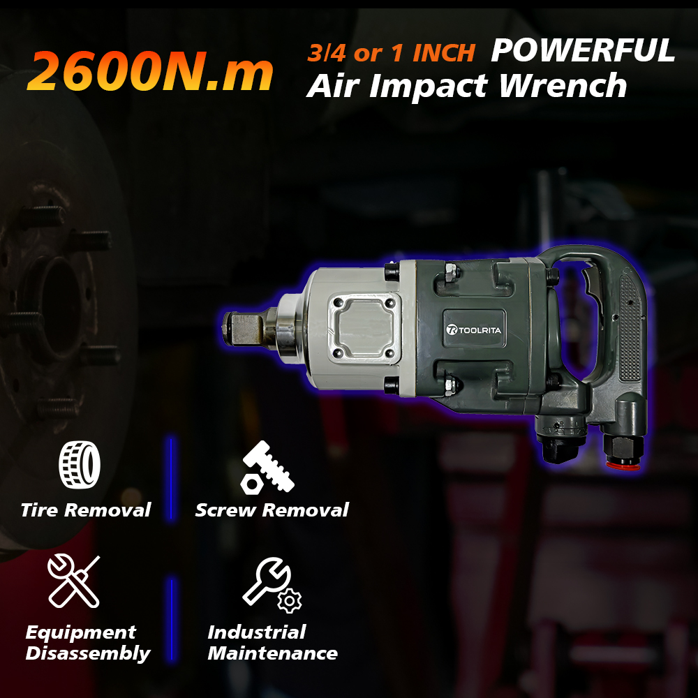 مفتاح ربط هوائي مزدوج المطرقة  - مراجعة Pneumatic Impact Wrench وسعره
