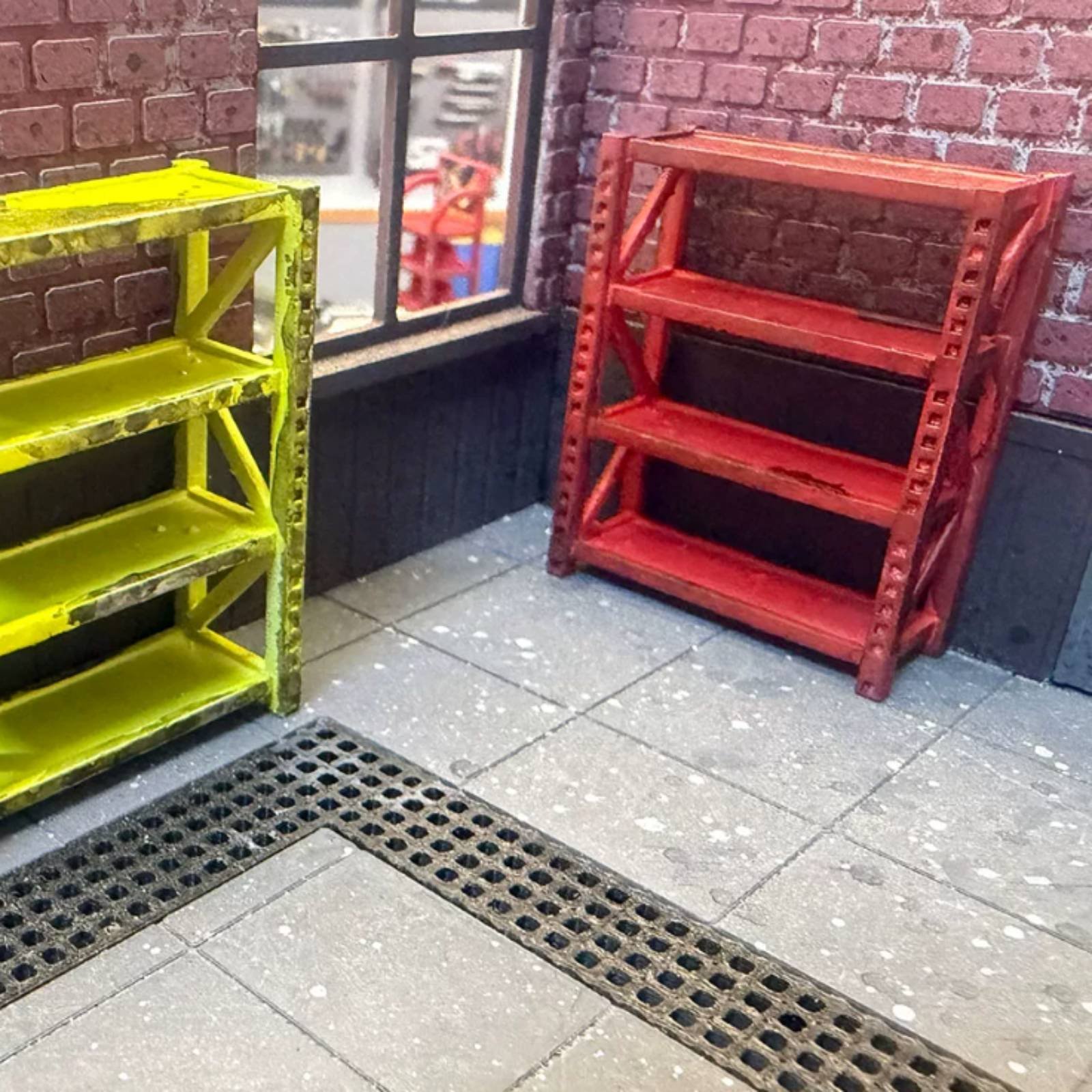 رف جراج بمقياس 1/64 بتصميم واق - مراجعة Auto Repair Shop In وسعره