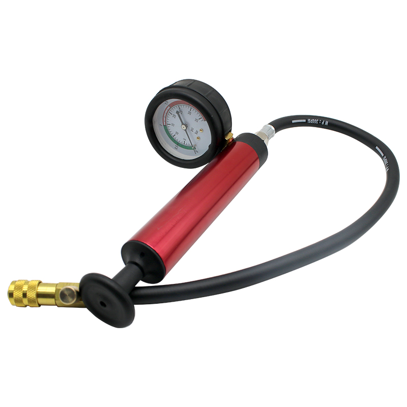 العالمي 18 قطعة كاشف تسرب المب - مراجعة Radiator Pressure Tester وسعره