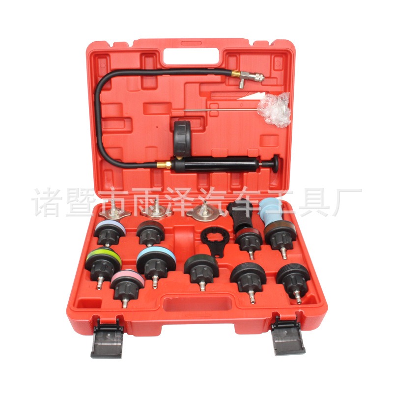 طقم اختبار تسرب ضغط نظام التبر - مراجعة Radiator Pressure Tester وسعره