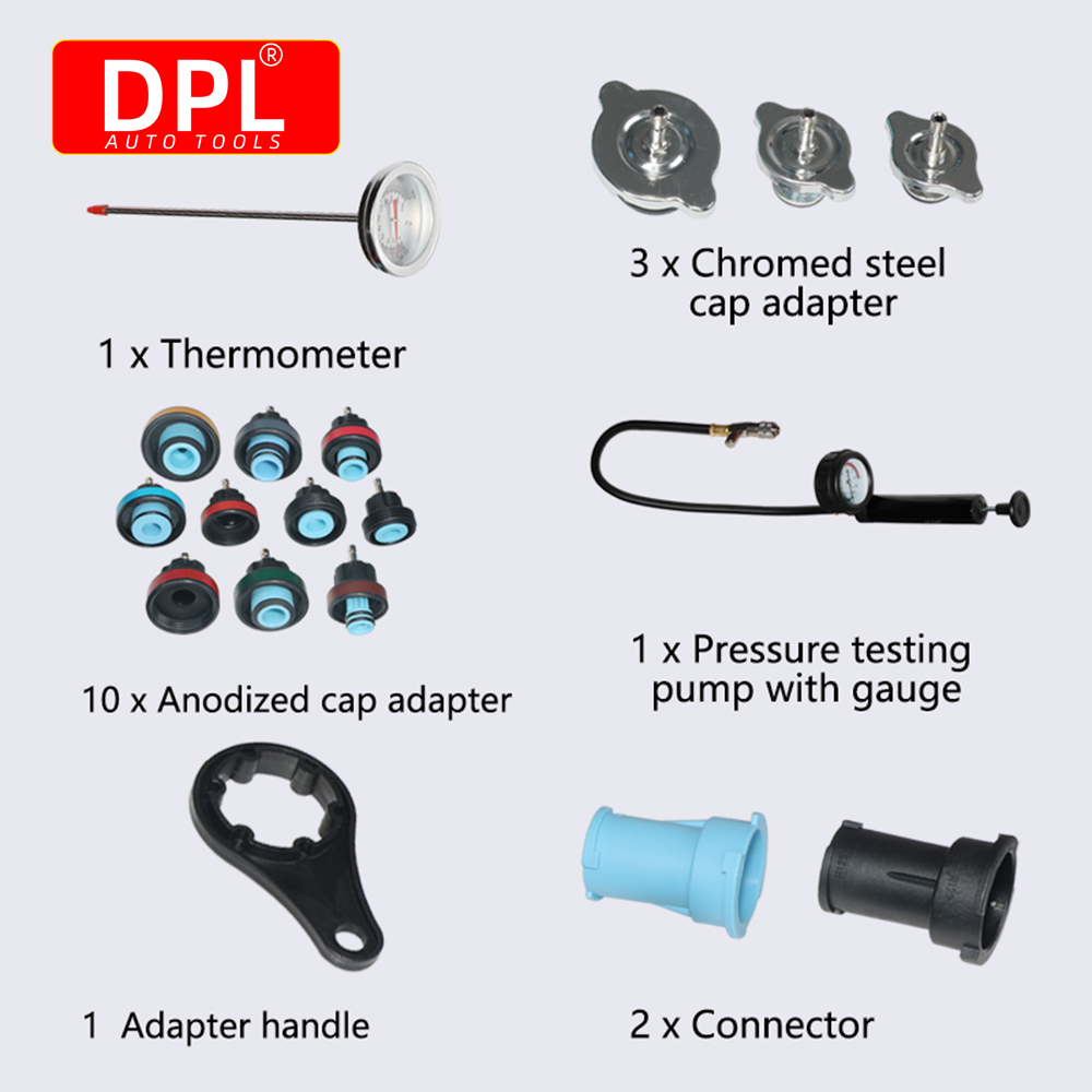 مجموعة أدوات اختبار ضغط المبرد - مراجعة Radiator Pressure Tester وسعره