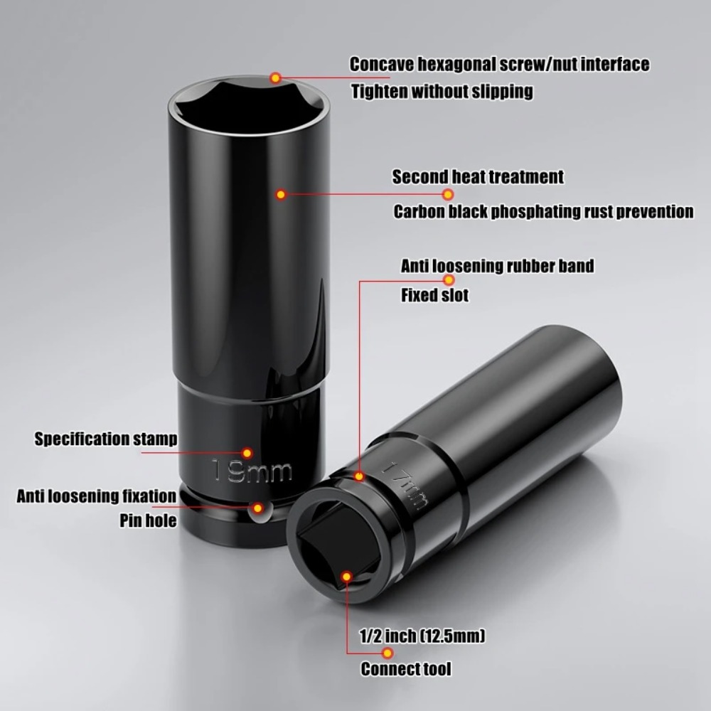 مفتاح ربط عميق مقاس 1/2 بوصة،  - مراجعة Pneumatic Impact Wrench وسعره