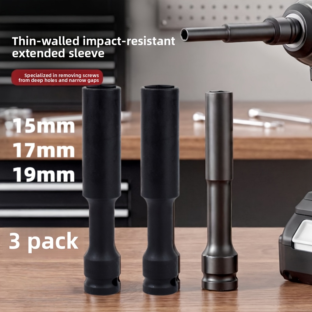 طقم مفاتيح صدمية رفيعة الجدران - مراجعة Pneumatic Impact Wrench وسعره