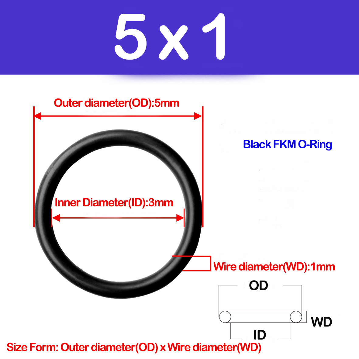 WD CS 1/1.2/1.5 مللي متر ، NBR - مراجعة Auto Repair Cs وسعره