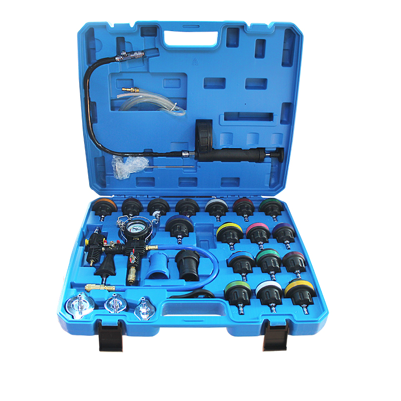 كاشف نظام التبريد الرئيسي ومجم - مراجعة Radiator Pressure Tester وسعره
