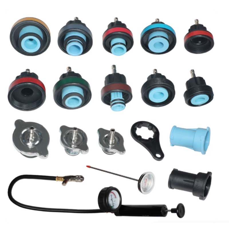 مجموعة اختبار ضغط المبرد مكونة - مراجعة Radiator Pressure Tester وسعره
