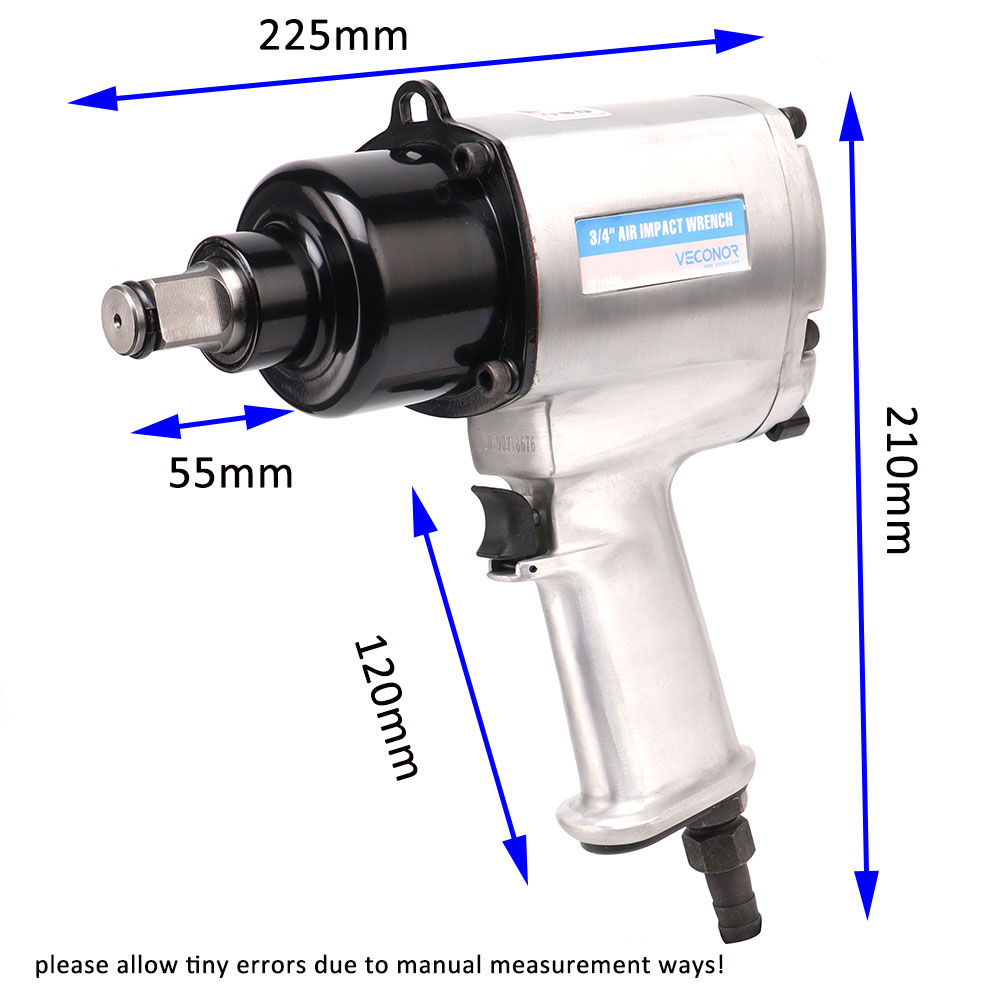 مفتاح ربط هوائي ، 3/4 بوصة ، 1 - مراجعة Pneumatic Impact Wrench وسعره