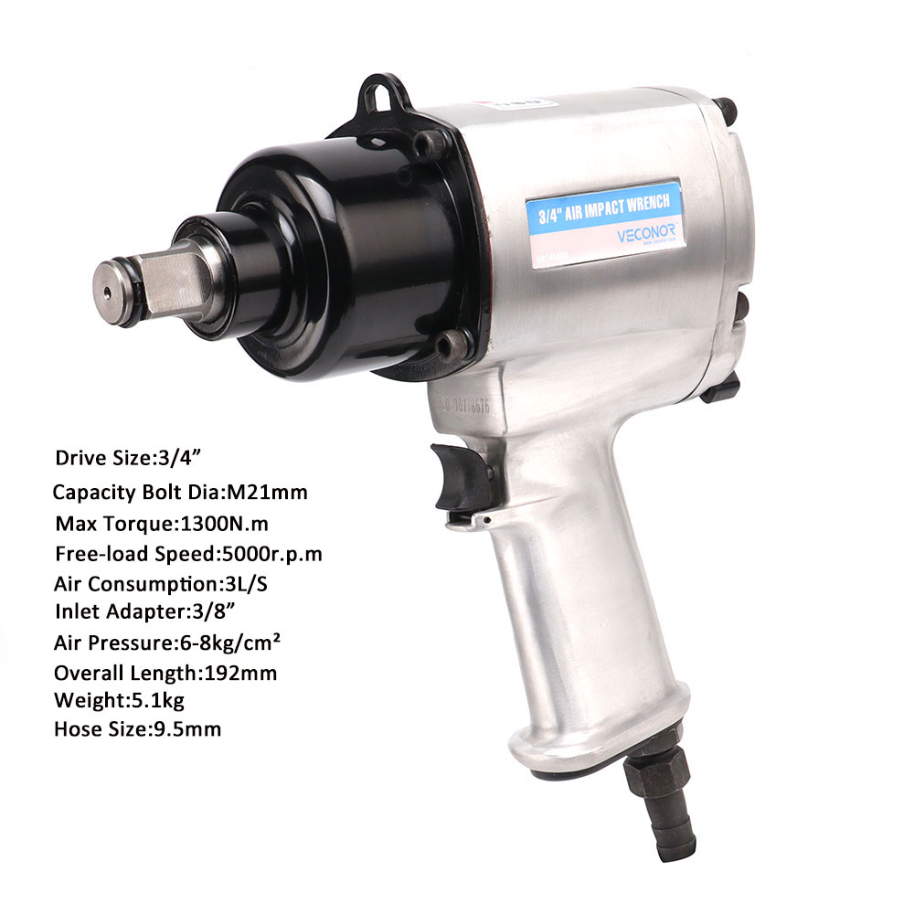 مفتاح ربط هوائي ، 3/4 بوصة ، 1 - مراجعة Pneumatic Impact Wrench وسعره